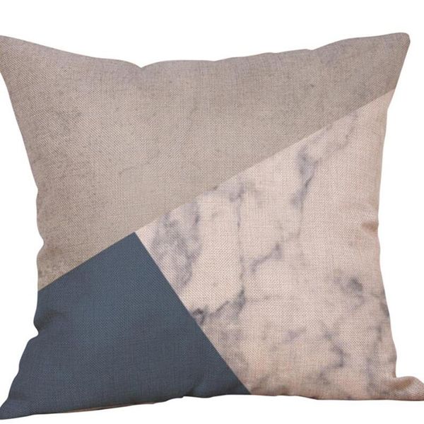 

cushion/decorative pillow nordic cotton and linen pastoral lattice sofa cushion car pillowcase home textile