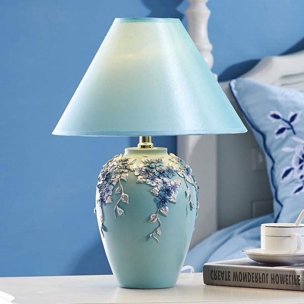 

creative table lamp bedside bedroom simple romantic plug-in feeding nursing remote control small wf12231138 lamps