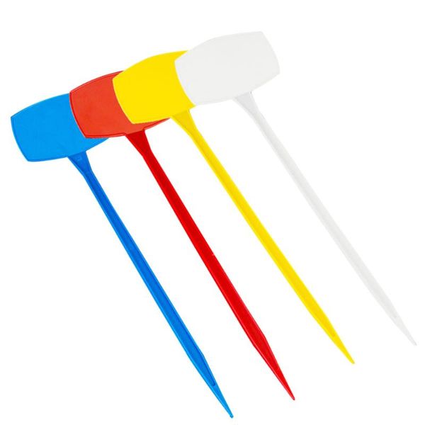 

other garden supplies 20pcs plant labels nursery tags markers insert tag re-usable (mixed color)