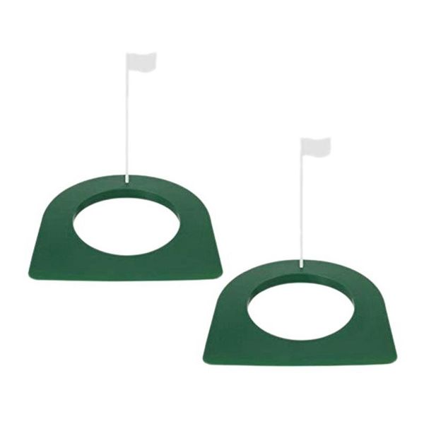 

golf training aids 2 pcs putting cup and flag hole practice with for mat