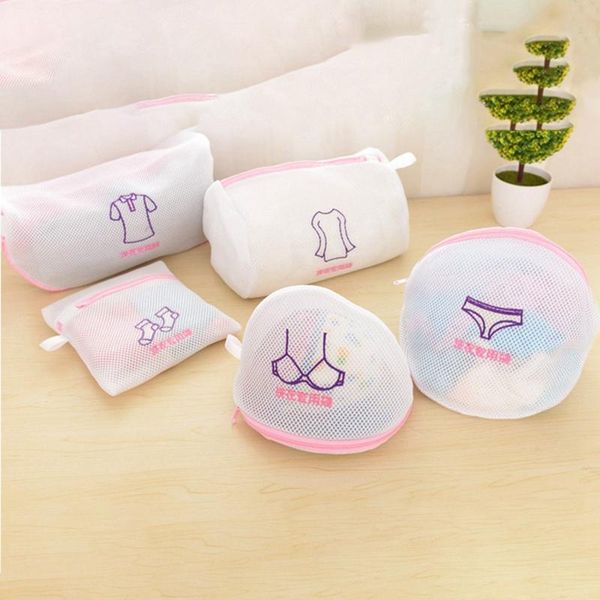 

5-piece set of washing bra, socks, bag, tool kit, underwear mesh cloth, clothes underwear, zipper, laundry bags