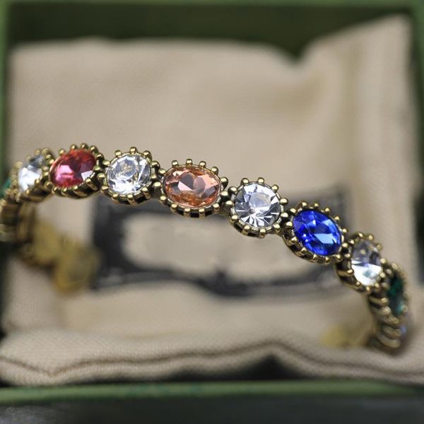 

bangle fashion jewelry brand colorful tiger bracelet gorgeous luxurious women party superior quality aristocratic temperament, Black