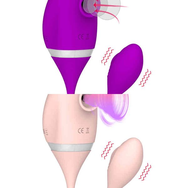 Succhiare Vibratore punto G Clitoride Vaginale Ventosa Giocattoli Del Sesso per Donna Stimolatore Capezzolo Figa Dildo Pompino Adulto 0216