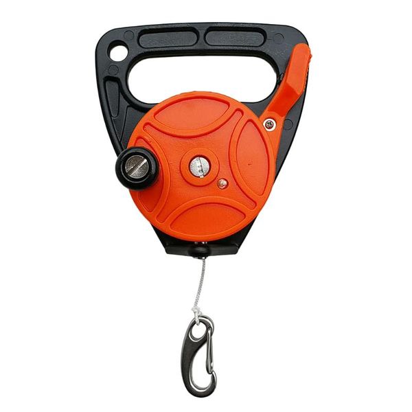 

perfeclan scuba diving smb wreck dive reel kayak anchor & handle 150ft line clip thumb ser snap hook masks