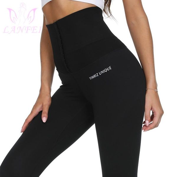 

women's shapers lanfei seamless pants female waist trainer body shaper leggings fitness push up gym tights proof bulifter workout sport, Black;white