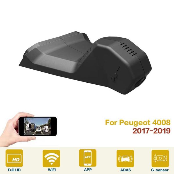 

night vision hd car dvr registrator dash cam camera video recorder 1080p wifi fit for 4008 2021 dvrs