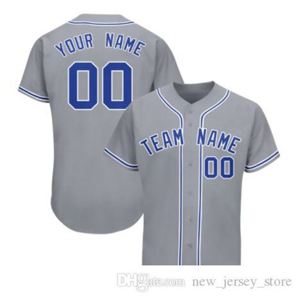 Maglia da baseball da uomo personalizzata Squadra cucita ricamata Qualsiasi nome Qualsiasi numero Taglia uniforme S-3XL 15