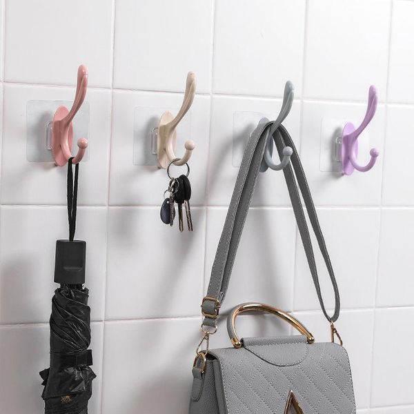 

bathroom and super glue without holes waterproof moistureproof remove no traces delicate beautiful hook hooks & rails