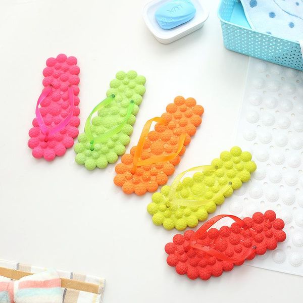 

summer fashion candy color indoor women's slippers bright fruit grape house beach shoes mom, Black