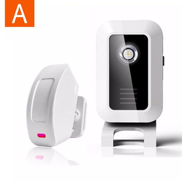 

alarm systems welcome chime wireless device pir motion sensor bell entry door