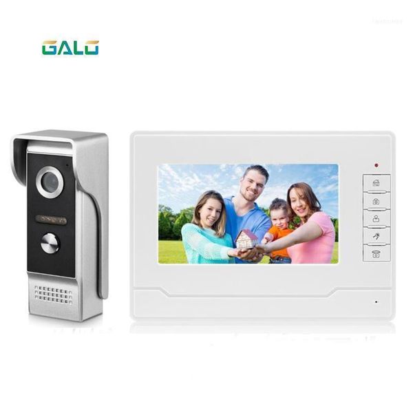 

inch wireless/wifi smart ip video door phone intercom system with ir wired doorbell camera,support remote unlock11