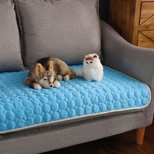 

kennels & pens pet mat washable summer cooling for kennel breathable crate pad cushion sleep