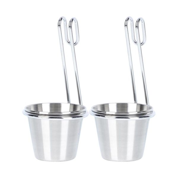 

bowls 2pcs hanging sauce bowl small condiment ramekin dipping cup portion