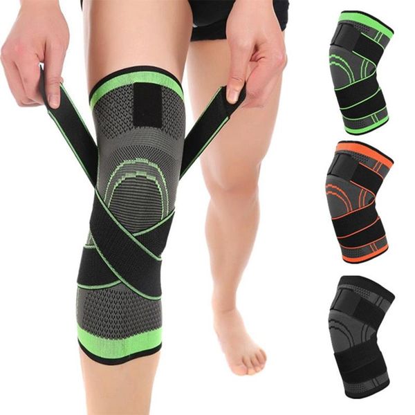 

outdoor sports compression knee sleeve strap brace fitness running cycling bandage support braces nylon elbow & pads, Black;gray