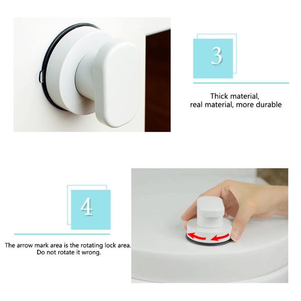

handles & pulls home pull buckle bathroom handrail door handle interior kitchen no trace solid hardware small removable suction cup modern