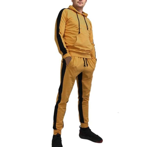 

tracksuit men fashion zipper long sleeve +long couple set hoodies sweatshirt pants jogger suit, Gray
