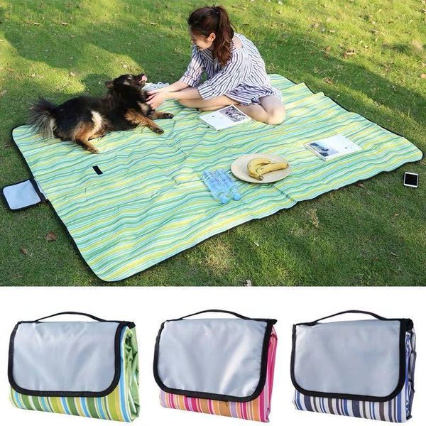 

outdoor pads 1.2m*1.5m mat camping multiplayer pad portable beach lightweight picnic moisture-proof indoor blanket
