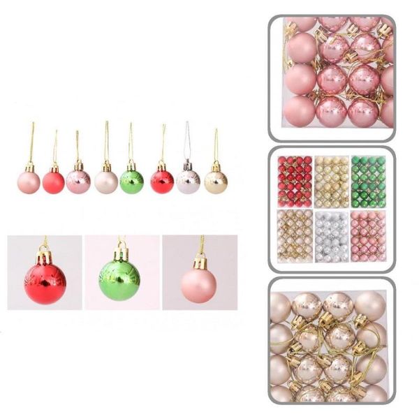 

party decoration exquisite eye-catching plastic electroplated surface christmas hanging balls for garden