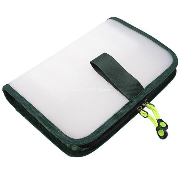 

fishing accessories 10 grid bait lure large size storage box zipper bag gear tool bags dropship