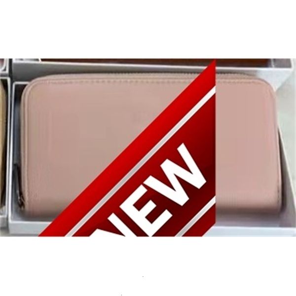

2020 gs bag new solid color silver wallet women's bracelet medium long