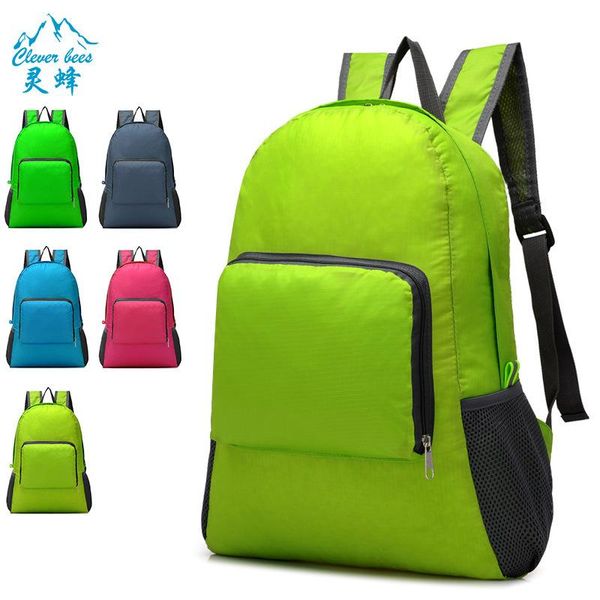 

backpack foldable travel polyester waterproof storage bag short distance fashion outdoor sports 101