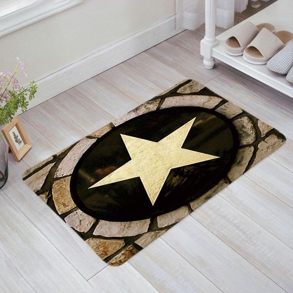 

cushion/decorative pillow pentagram doormat welcome home rectangle anti-slip carpet rug bedroom entrance floor mats