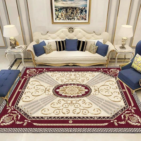 

carpets kc modern household simple living room european carpet tea table full mat washable decoration rugs for bedroom