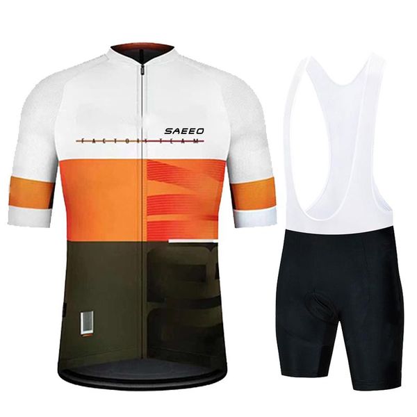 

racing sets spain 2021 men bikewear uv proof breathable bike wear short-sleeved wear/sweatshirt cycling clothing triathlon skinsuit mtb, Black;blue