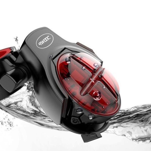 

bike lights rechargeable waterproof usb led bicycle taillight travel, outdoor, etc 9.5 hours bike, 160mah lamp