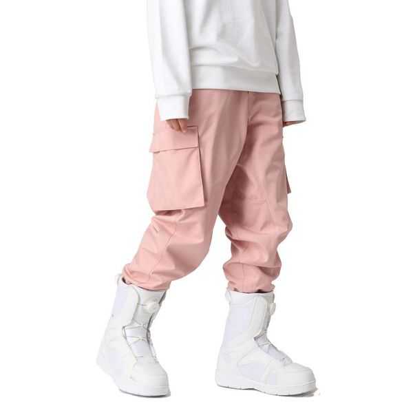 

skiing pants los hombres y las mujeres al aire libre a prueba de viento impermeable transpirable doble capa invierno pantalones para nieve