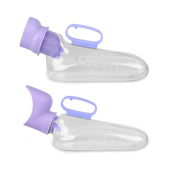 

toilet seat covers outdoor portable urine bottles women men children bedridden elderly 700ml for travel camp hiking potty urinals