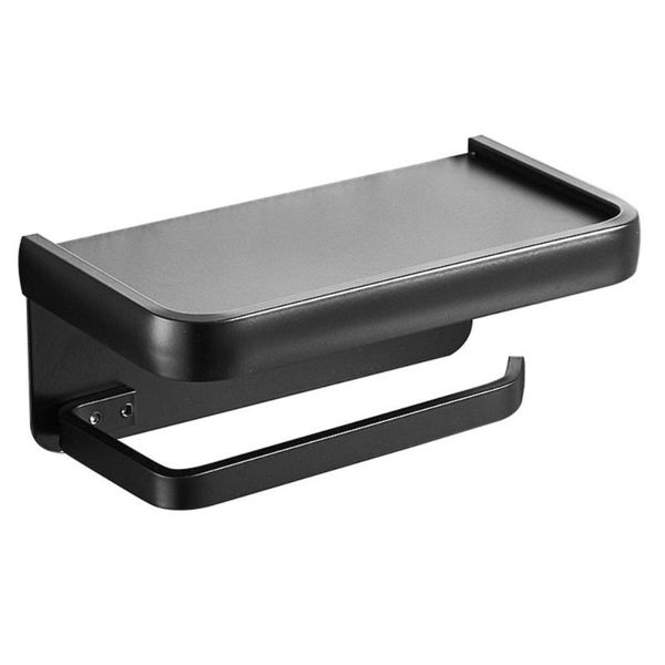 

toilet paper holders bathroom shelving holder aluminum multi-color wall mount smooth matte finish resists daily scratches phone shelf