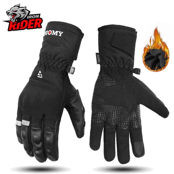 SOMY Motorrad-Touchscreen, Motocross, wasserdicht, winddicht, schützende Winterhandschuhe, Herren, Guantes Moto Luvas