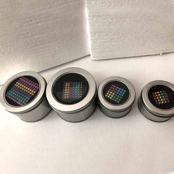 

buck 3mm-216 magic six eight colors decompression puzzle toy magnetic ball