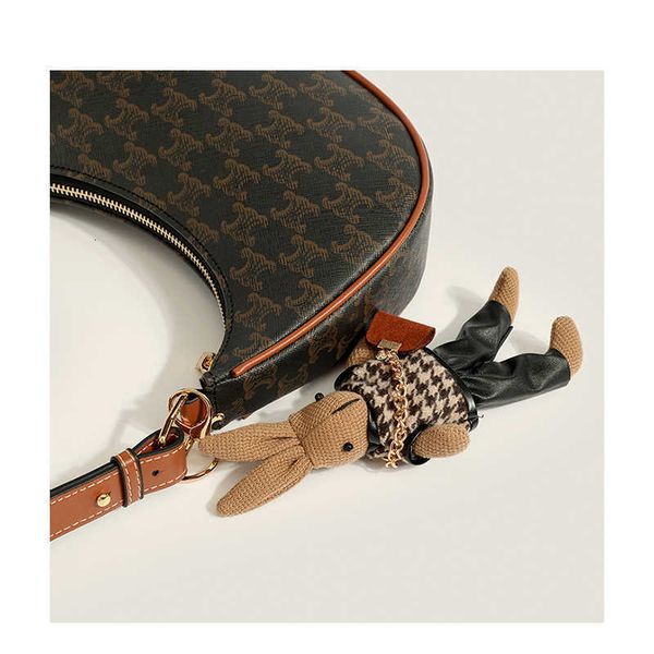 

& holisa armpit bag new casual and versatile leather cowhide staff