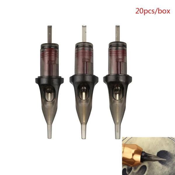 

tattoo needles 20pcs/box needle cartridges semi-permanent makeup cartridge supplies 1/3/5/7/9/11/13/15rl