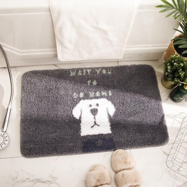 

lovely cartoon door entrance mat hallway kitchen bathroom non-slip bath rug washable footpad carpet wholesale carpets