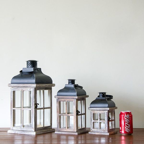 

candle holders moroccan candlestick decorative retro wooden wind candelabra wedding romantic lantern holder home decoration accessories