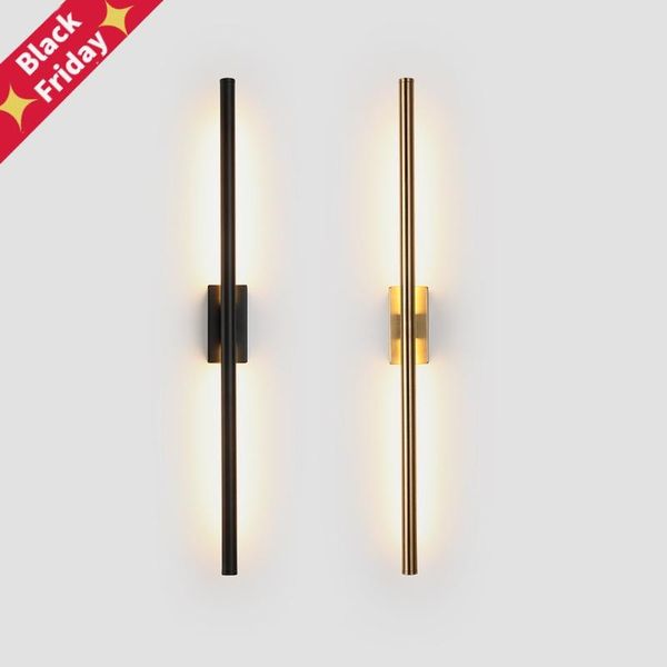 

minimalist long strip wall lamps modern nordic living room background bedroom bedside lamp el corridor led lights