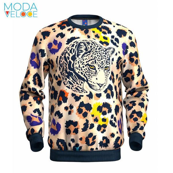 

men's hoodies & sweatshirts 3d animal chita tiger surf wild hoodie autumn/winter sweatshirt pattern street/outdoor long sleeve clothing, Black
