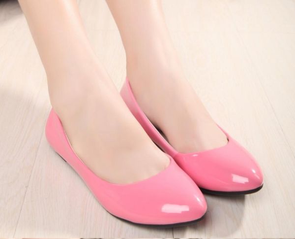 

women's shoes spring and autumn flat bottom round head @r32, Black