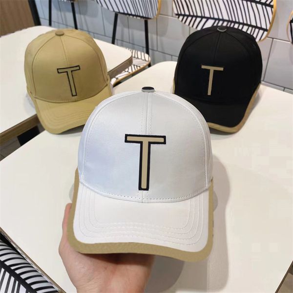 

Baseball Caps Fashion Bucket Hat Patchwork Letter Design for Man Woman Dome Ball Cap 9 Color Top Quality, A1