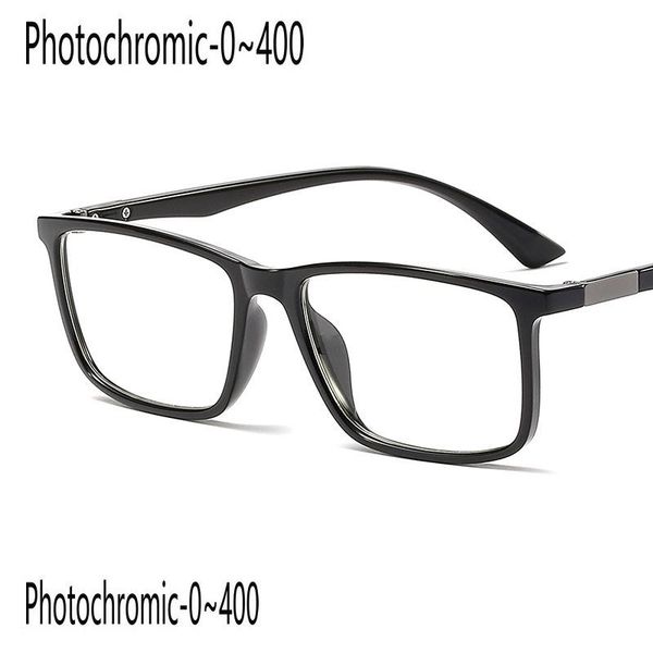 

fashion sunglasses frames square glasses frame women finished sun pochromic myopia optical eyeglass and prescription lenses eyewear fml, Black