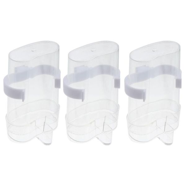 

garden decorations 3pcs birds water feeder automatic fountain bird cage accessories