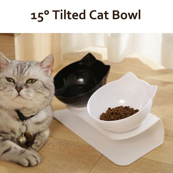

dog bowls & feeders pets double bowl cat water feeder stand raised ceramic dish bow