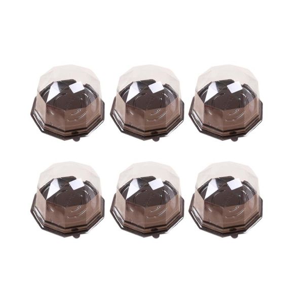 

disposable diamond shape cake boxes container mooncake mousse packaging holder with lid gift wrap