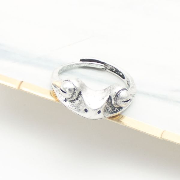 

frog pattern ring fashion originality leisure luxurious gift anniversary party, Golden;silver