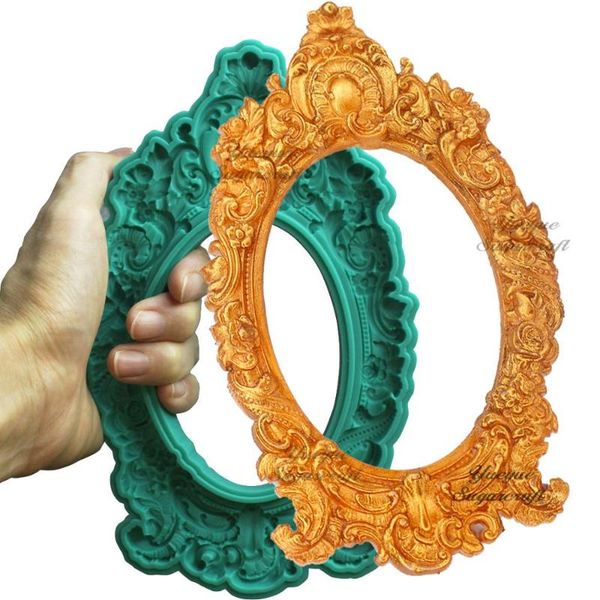 

baking moulds frame silicone cake mold fondant molds decorating tools chocolate gumpaste soap