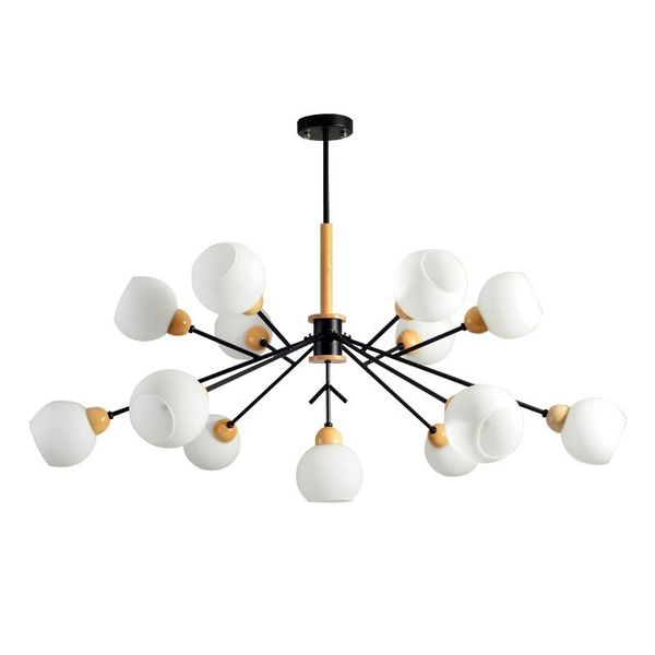 

chandeliers nordic modern led pendent light simplicity originality dendritic wood art hanging lamp living room bedroom lighting fixtures