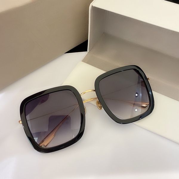 

boven2 new fashion women sunglasses insideout large square frame goggles uv protection eyewear popular avant-garde style, White;black